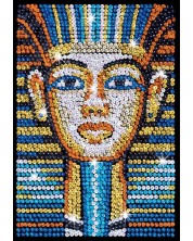 Kreativni set Sequin Art - Umjetnost šljokica, Tutankamon