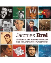 Jacques Brel - Intégrale Des Albums Studio (CD)
