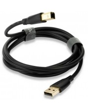 Kabel QED - Connect QE8217, USB/USB-B, 1.5 m, crni -1