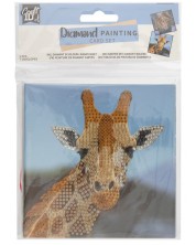 Kartice za slikanje perlama Grafix - Životinje, 2 komada, 13 х 13 cm -1