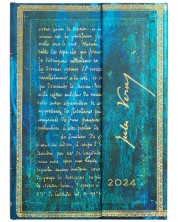Kalendar-dnevnik Paperblanks Verne - Verso, 80 listova, 2024
