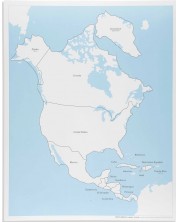 Karta Sjeverne Amerike Smart Baby