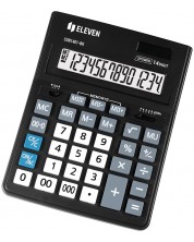 Kalkulator Eleven - CDB1401-BK, stolni, 14 znamenki, crni -1