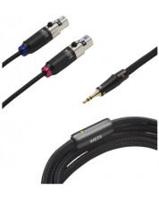 Kabel Meze Audio - OFC Standard, mini XLR/3.5 mm, 1.2 m, crni -1
