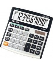 Kalkulator Eleven - CT-500VII, stolni, 10 znamenki, crno/bijeli -1