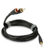 Kabel QED - Connect, 3.5 mm/Phono, 0.75 m, crni -1