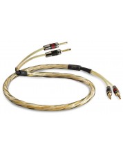 Kabel za zvučnici QED - Golden Anniversary XT, 4x 2.5 mm, 1 m, zlatni -1