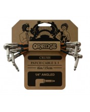Kabel za gitaru Orange - CA038 Crush, 15 cm, 3 komada, crni