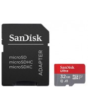 Memorijska kartica SanDisk -  Ultra, 32GB, microSDHC, UHS-I + Adapter -1