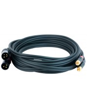 Kabel Master Audio - RCA930/5, 2x RCA/2x XLR, 5 m, crni -1