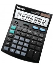 Kalkulator Eleven - CT-666N, stolni, 12 znamenki, crni -1