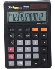 Kalkulator Deli Smart - EM01320, 12 dgt, crni