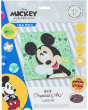 Kartica dijamantni goblen Craft Buddy - Mickey Mouse -1