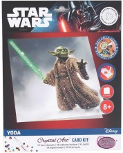 Kartica dijamantni goblen Craft Buddy - Yoda