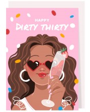 Rođendanska čestitka Creative Goodie - Happy dirty thirty -1