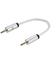Kabel iFi Audio - 4.4mm -4.4mm, uravnotežen, 30 cm, bijeli
