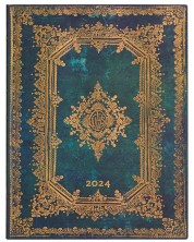 Kalendar-dnevnik Paperblanks Astra - Okomiti, 88 listova, 2024 -1