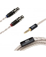 Kabel Meze Audio - MEM-S, mini XLR/4.4mm, 1.3m, srebro