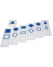 Karte Acool Toy - Sa geometrijskim figurama za Montessori geometrijski ormar