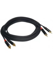Kabel Master Audio - RCA620/5, 2x RCA/2x RCA, 5m, crni