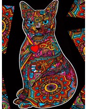 Slika za bojanje ColorVelvet - Mačka, 47 х 35 cm