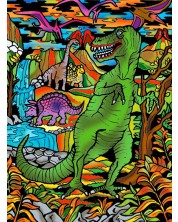 Slika za bojanje ColorVelvet - Dinosauri, 47 х 35 cm