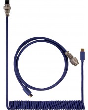 Kabel za tipkovnicu Keychron - Aviator, USB-C/USB-C, plavi -1