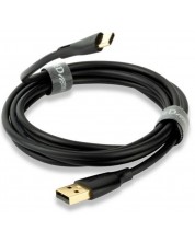 Kabel QED - Connect QE8184, USB-C/USB-A, 0.75m, crni -1