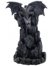 Kadionica Nemesis Now Adult: Dragons - Black Dragon, 19 cm