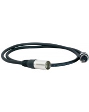 Kabel Master Audio - PMC623/1, F-XLR/M-XLR, 1m, crni