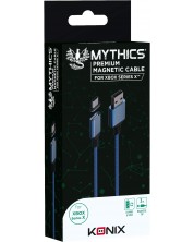 Kabel Konix - Mythics Premium Magnetic Cable 3 m, plavi (Xbox Series X/S)