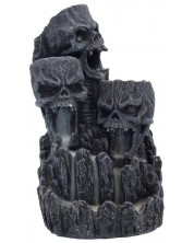 Kadionica Nemesis Now Adult: Gothic - Skull Backflow, 17 cm