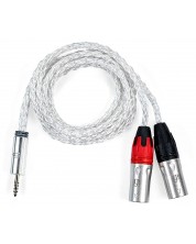 Kabel iFi Audio - Cable Series, 4.4mm/2x XLR, 1m, bijeli