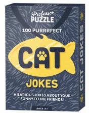 Karte Professor Puzzle - Cat Jokes