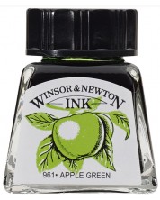 Tinta za kaligrafiju Winsor & Newton - Zelena, 4 ml