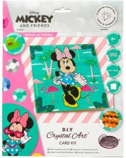 Kartica dijamantni goblen Craft Buddy - Minnie Mouse na odmoru ​ -1