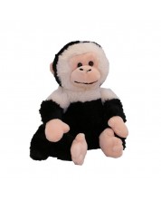 Plišana igračka Keel Toys - Majmun, crno-bijeli