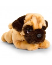 Plišani pas koji leži Keel Toys - Beba mops, 32 cm