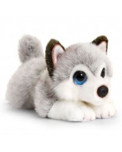 Plišani pas koji leži Keel Toys - Pas haski, 25 cm