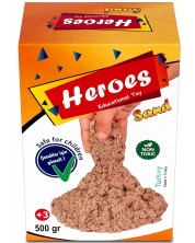 Kinetički pijesak u kutiji Heroes - Prirodna boja. 500 g -1