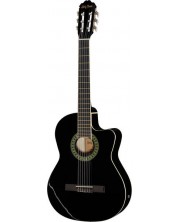 Gitara Harley Benton - CG200CE-BK, klasična, crna