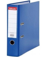 Registrator Esselte Eco - A4, 7.5 cm, РР, metalni rub, zamjenjiva naljepnica, plavi -1