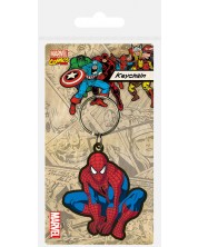 Privjesak za ključeve Pyramid Marvel: Spider-man - Crouch -1