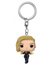 Privjesak za ključeve Funko Pocket POP! Marvel: The Marvels - Captain Marvel