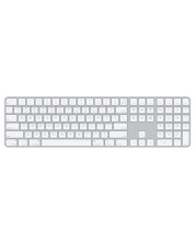 Tipkovnica Apple - Magic Keyboard, Touch ID, s brojkama, US, bijela -1