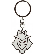 Privjesak za ključeve ABYstyle Esports: G2 - Samurai Logo -1