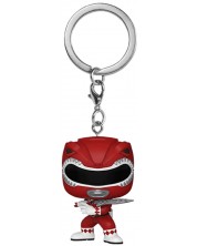 Privjesak za ključeve Funko Pocket POP! Television: Mighty Morphin Power Rangers - Red Ranger -1