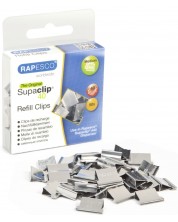 Clips Rapesco - Supaclip, metalni, za 40 listova, 50 kom -1