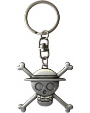 Privjesak za ključeve 3D ABYstyle Animation: One Piece - Skull Luffy