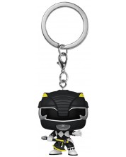 Privjesak za ključeve Funko Pocket POP! Television: Mighty Morphin Power Rangers - Black Ranger
